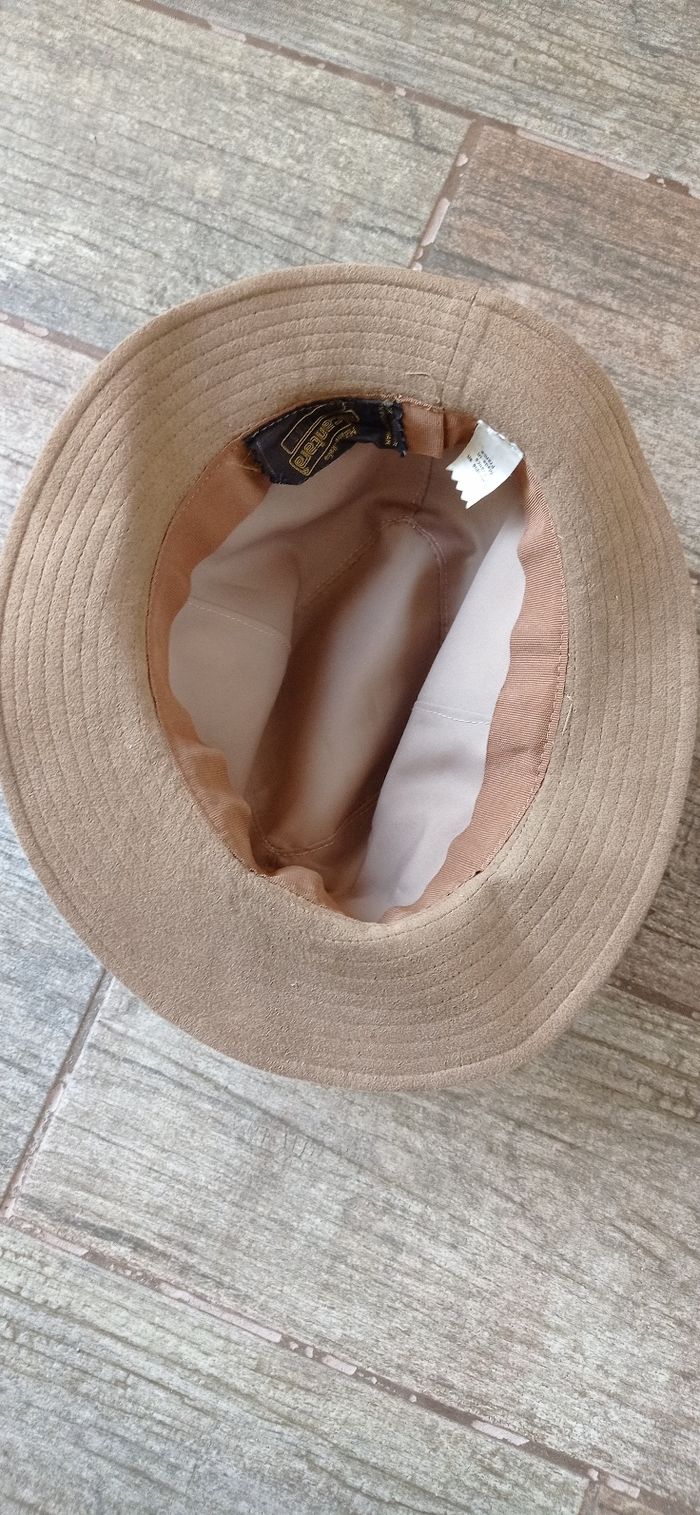 Chapeau, homme, Alcantara, T.55 environ, BE - photo numéro 4