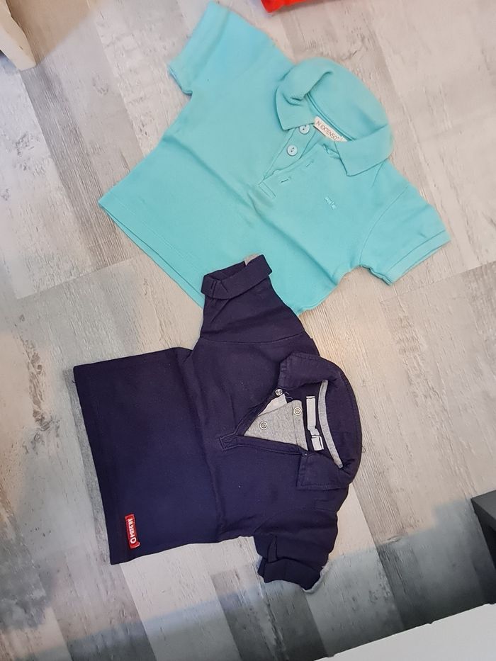 Polos tshirt sous pull