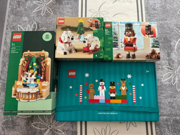 Lego Pack Noël - 40701 40571 40640 + Kit Créatif