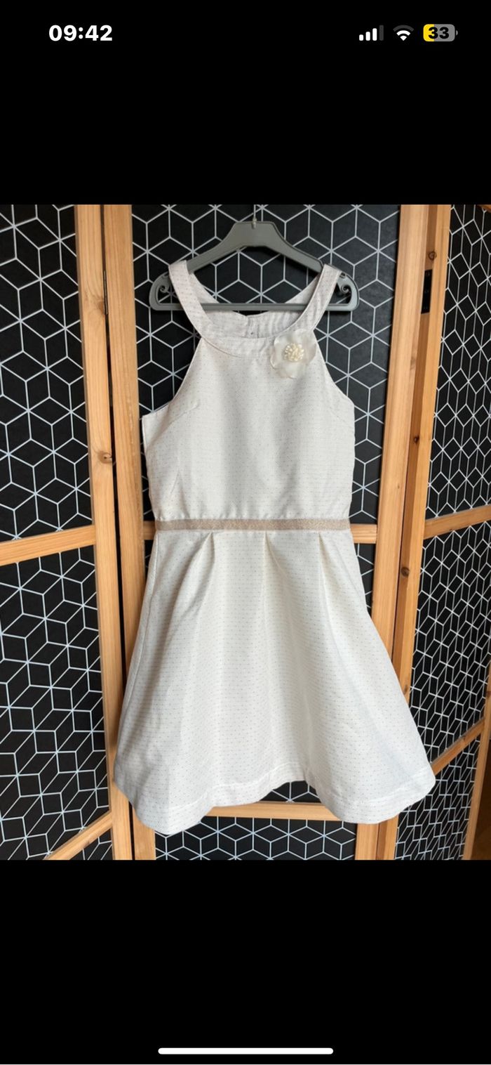 Robe cérémonie blanche 12 ans - photo numéro 3