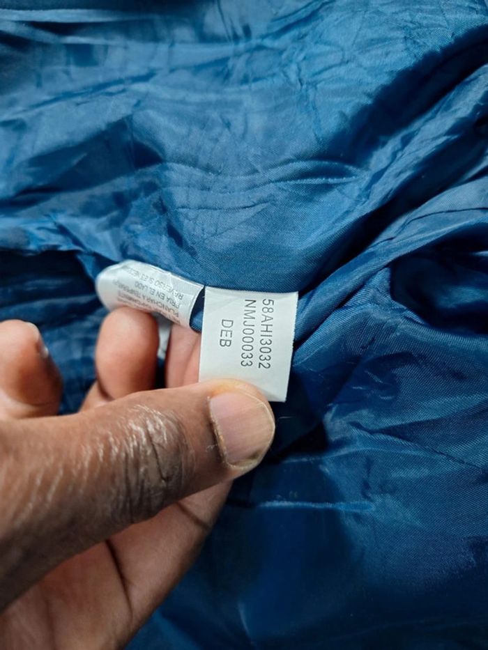 Veste sans manche nfl femme / taille M orange et bleu brodé (246) - photo numéro 11