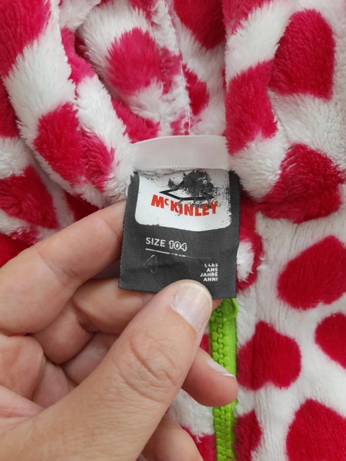 Veste gilet chaud coeur - photo numéro 5