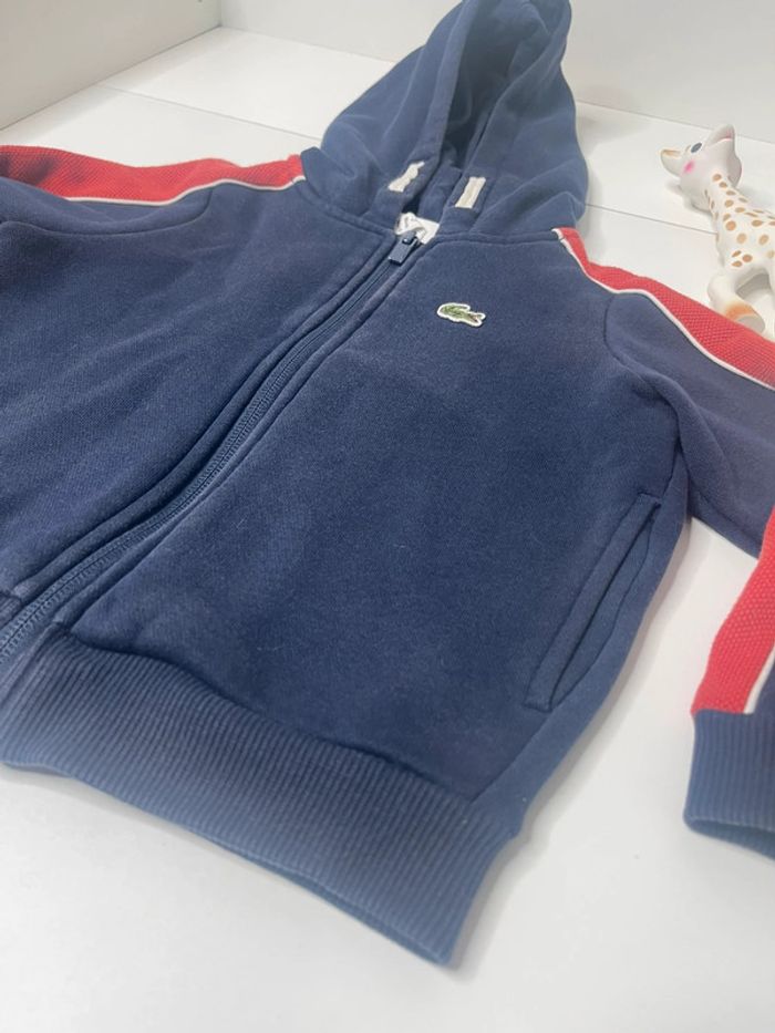 Veste zippé Lacoste - photo numéro 3