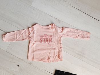 Vêtement bébé fille tee-shirt manches longues Miniature Star Boîte à malices 18 mois