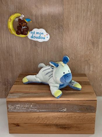 BBC02 doudou zèbre 🦓 bébé confort