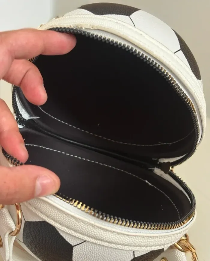 Sac bandoulière ballon de foot - photo numéro 3