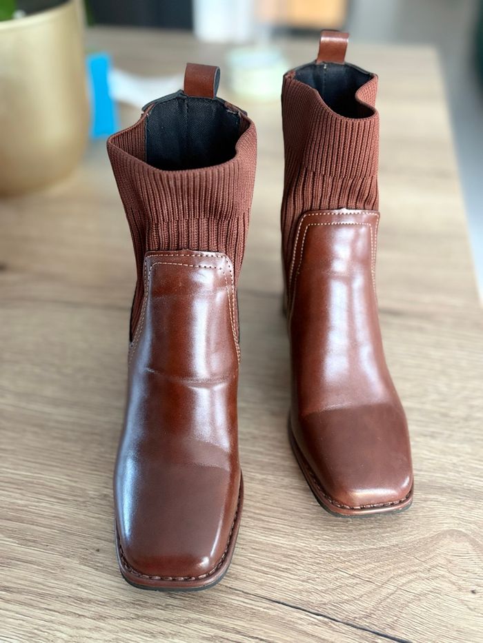 Bottines marrons - photo numéro 3