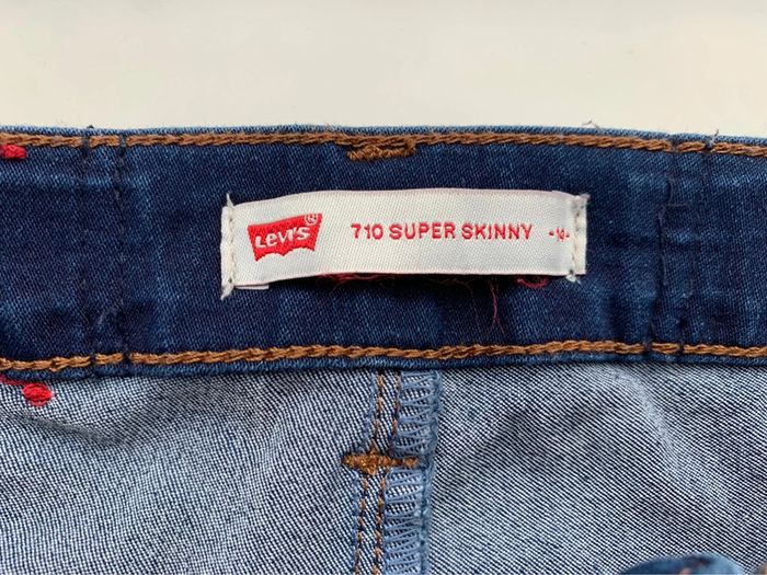 Pantalon Levi’s 710 fille super skinny 14 ans - photo numéro 5