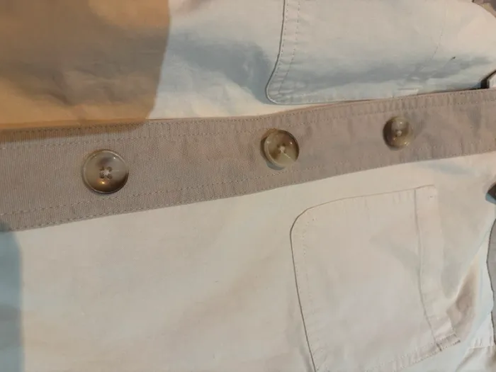 Trench / surchemise beige Zara 3-4Y/104 - photo numéro 9