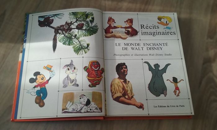 Livre "Le monde enchanté de Walt Disney" 1974 - photo numéro 2