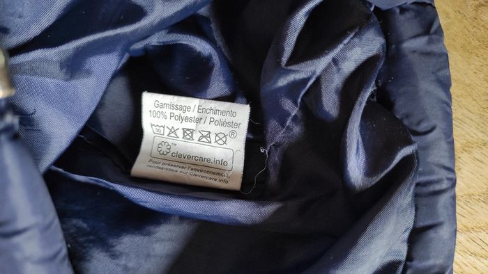 Doudoune bleu marine - photo numéro 3