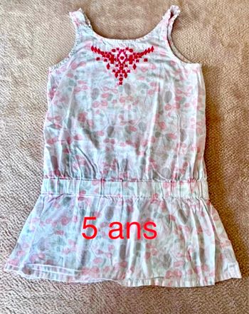 Tunique 5 ans vert Baudet