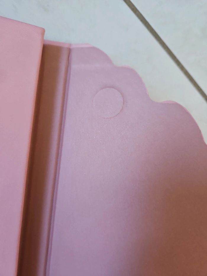 Cahier note book A5 rose Neuf u44 - photo numéro 7