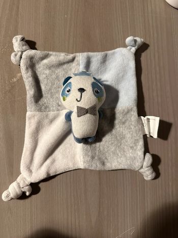 Doudou plat Panda