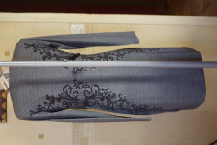 CREAM Robe motifs style baroque T L - photo numéro 4