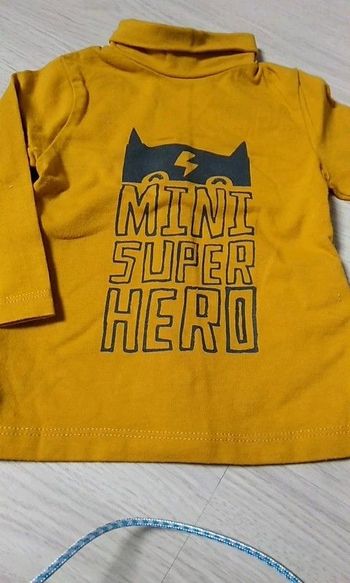 Maillot manches longues avec col bébé garçon 6 mois