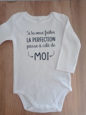 Body blanc mixte perfection