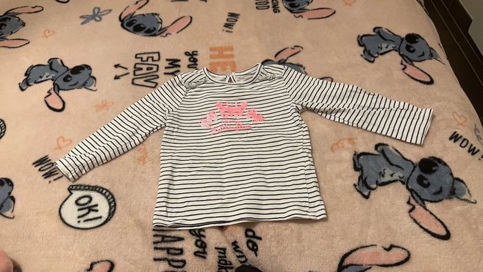 Tee shirt manches longues 12 mois 74cm