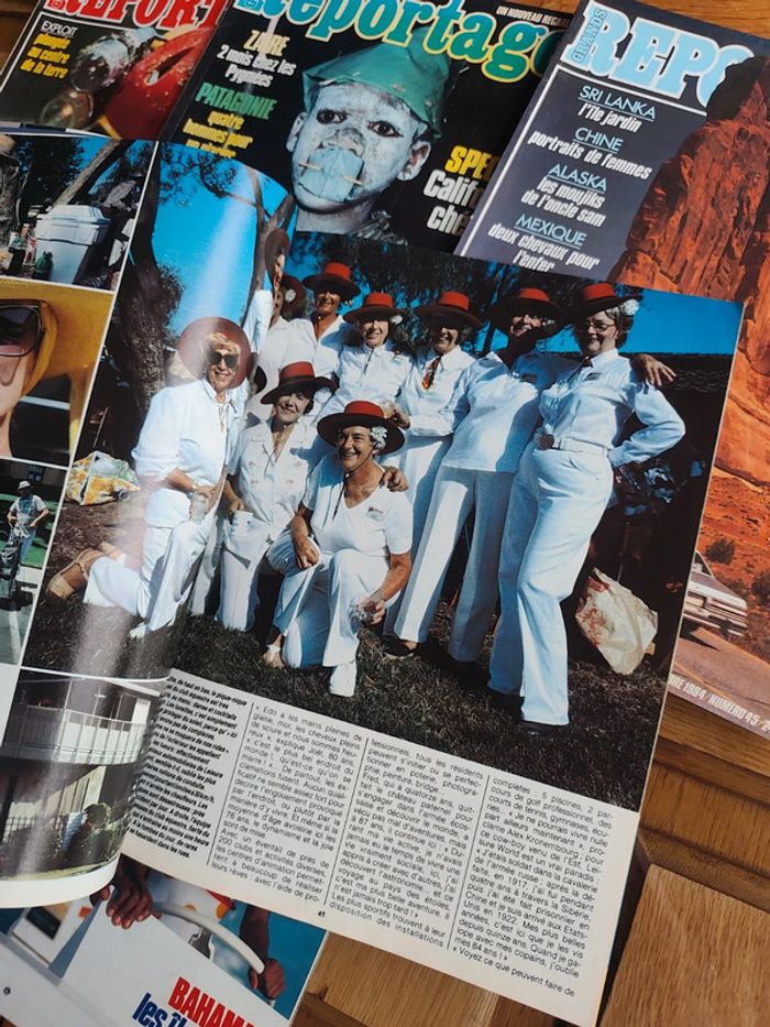 Lot de 6 anciens magazines Grands Reportages 1984 - photo numéro 5
