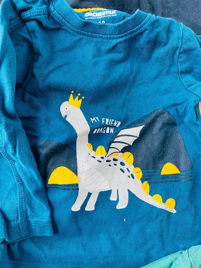 Lot de 9 tshirt ML 18 mois - photo numéro 12