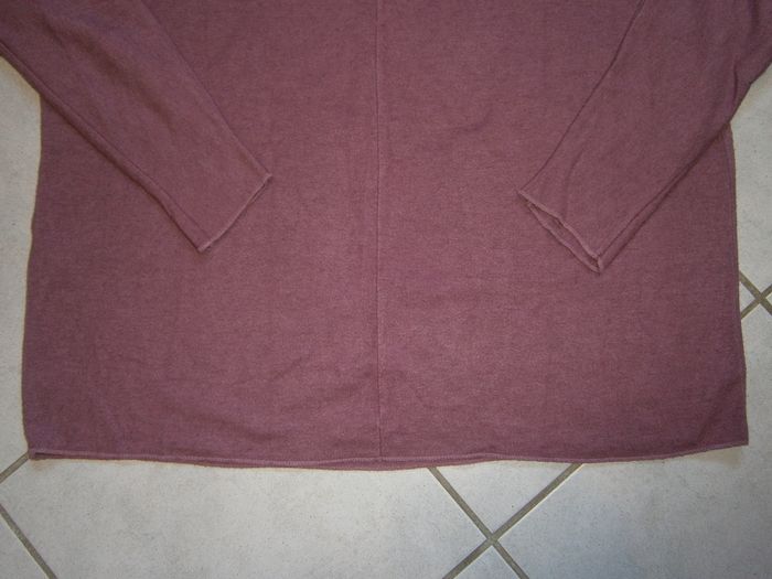 Pull Ml vieux rose coupe large Taille 40 - photo numéro 8