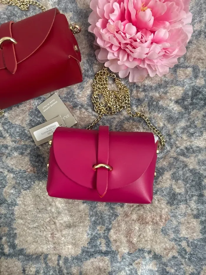 Lot de 2 sac en cuir - photo numéro 2