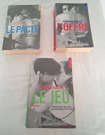 Trilogie le pacte, l'offre et le jeu de Karina Halle