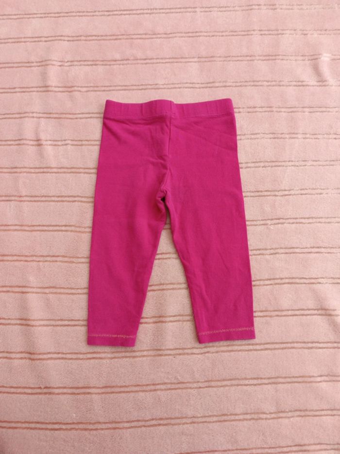 Legging Orchestra Bébé 12 Mois Rose - Basique Confortable - photo numéro 4