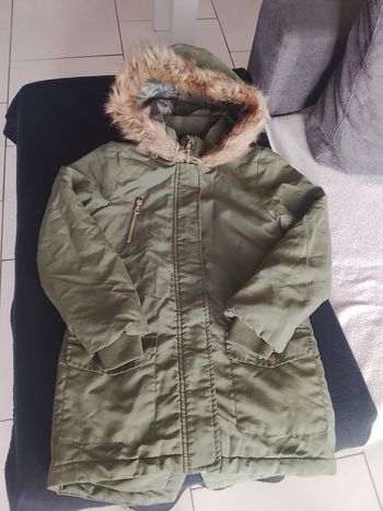 Parka légère kaki punkidz taille 10 ans