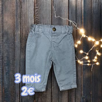 Pantalon en toile