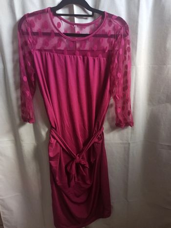 Robe fushia