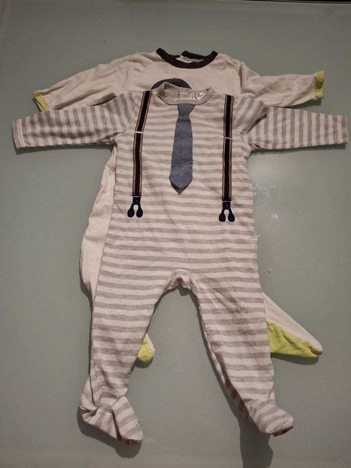 Lot de 2 pyjamas 9 mois