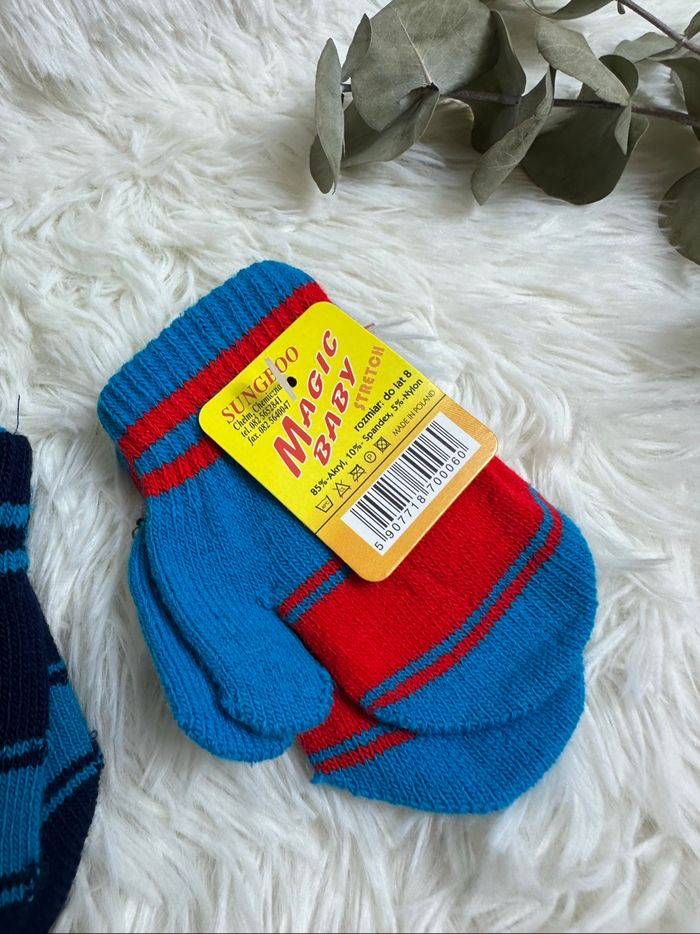 Lot de 2 paires de moufles Magic Baby - photo numéro 2