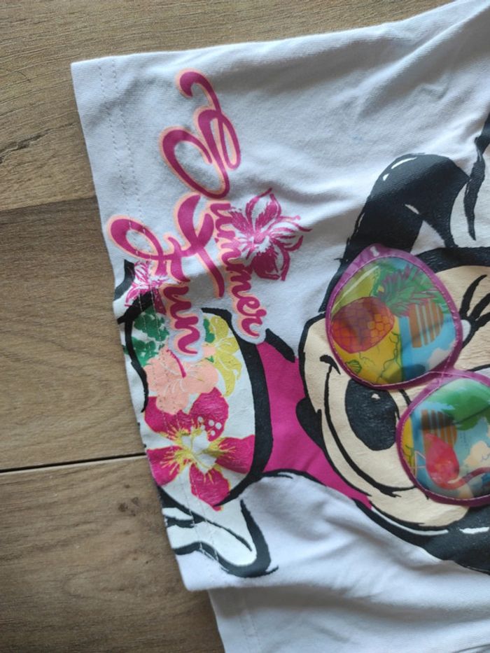 Tee-shirt MC 4 ans Disney Minnie Disneyland - photo numéro 4