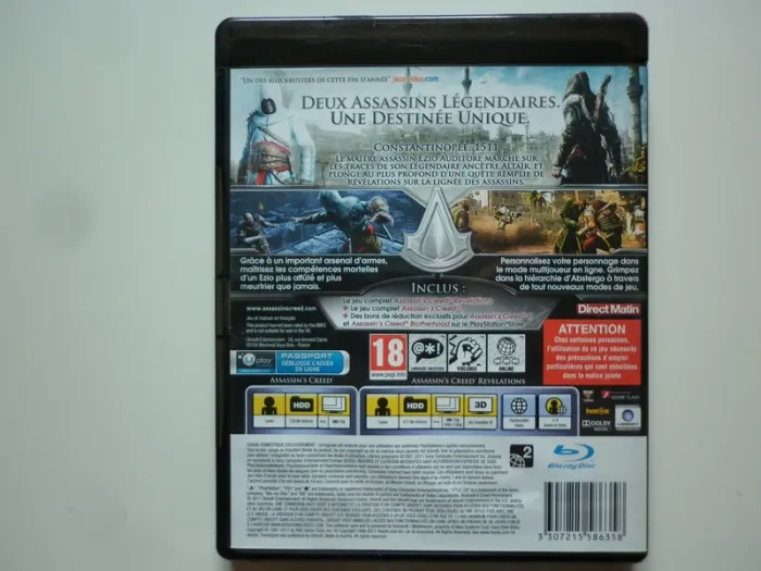 Assassin's Creed revelations Jeu Vidéo "PS3" Playstation 3 - photo numéro 2