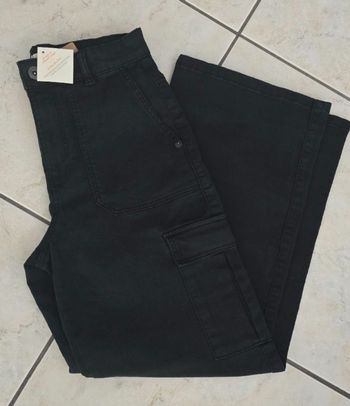 (Neuf non porté🏷🥰😍) superbe jeans wideleg cargo 12ans fille 😍🥰