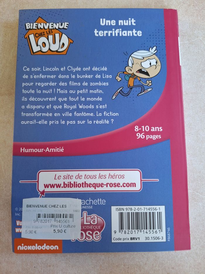 Livre enfant Bienvenue chez les Loud - photo numéro 2