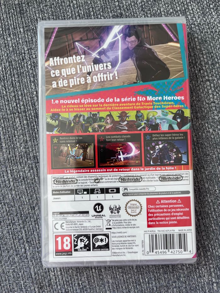 Jeu Nintendo switch no more heroes 3 - photo numéro 2