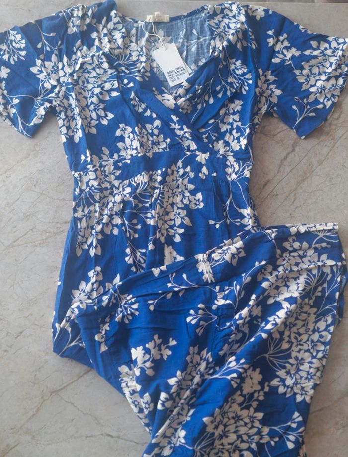 Robe longue Ycoo - Bleu - photo numéro 2