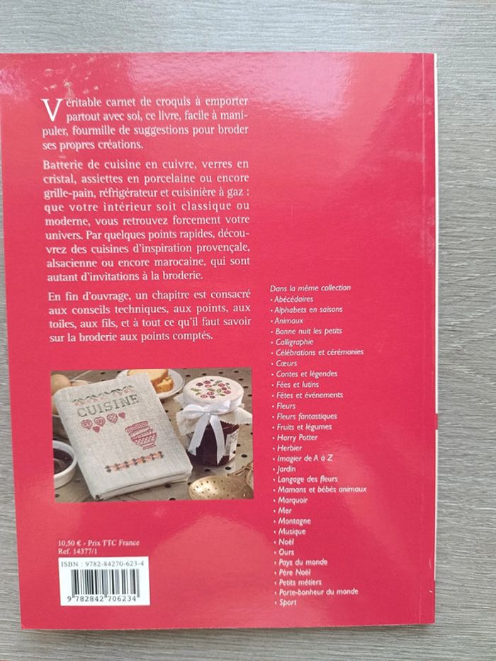 Livre point de croix cuisine - photo numéro 5