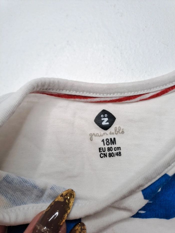 T-shirt sea you soon 18 mois - photo numéro 3