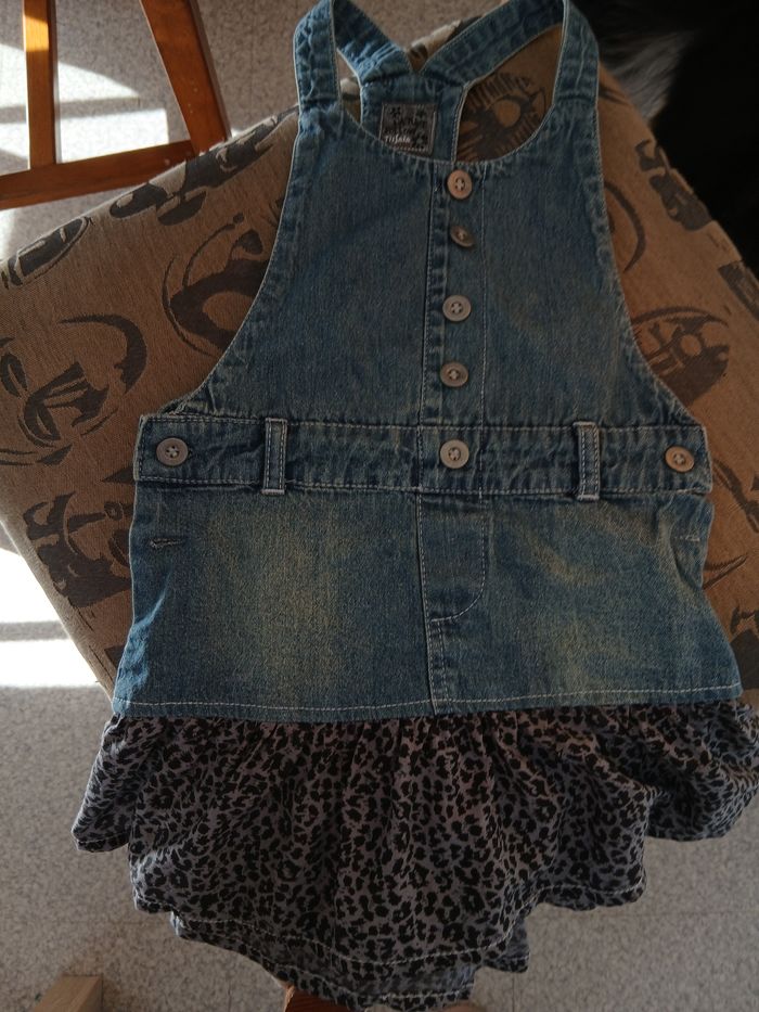 Robe en jeans 4ans