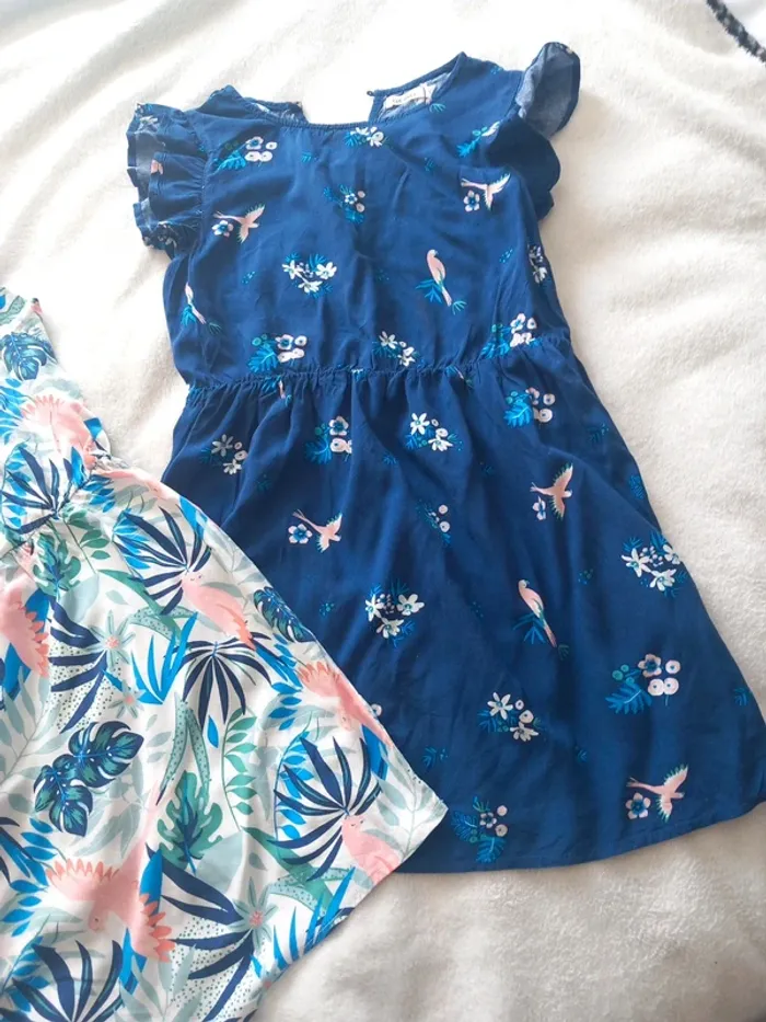 Lot de 2 robes fluide 6 ans - photo numéro 2
