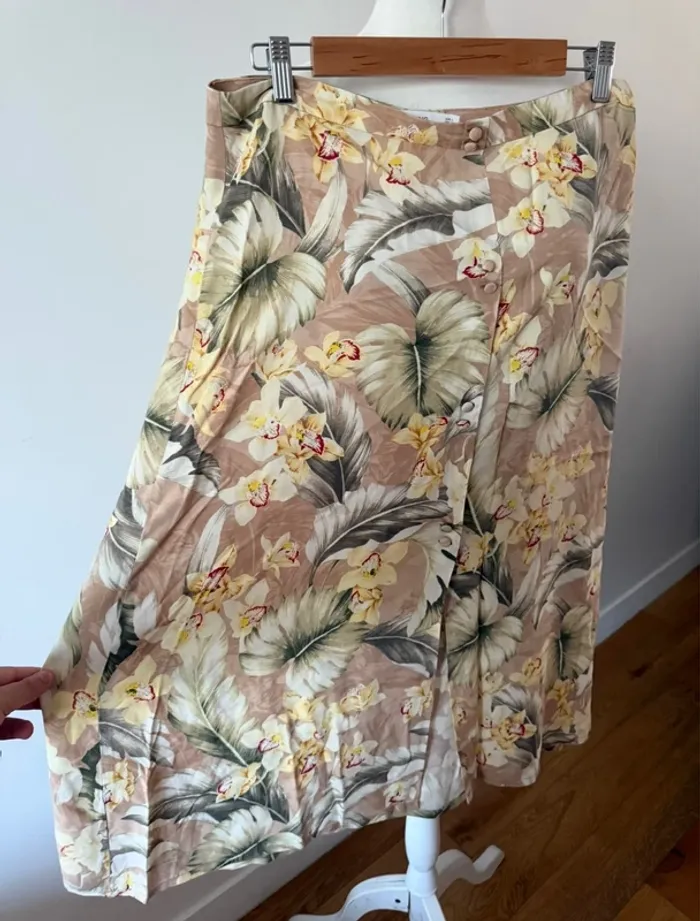 Jupe Mango tendance couleur d’automne L/40 - photo numéro 4