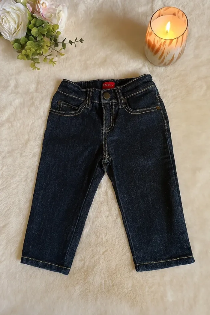 💙🌸Sublime pantacourt en jean Liu Jo - Fille 6 ans 🌸💙