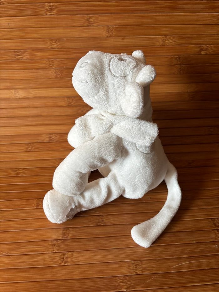 Doudou vache Lola blanche noukie’s 25 cm - photo numéro 2