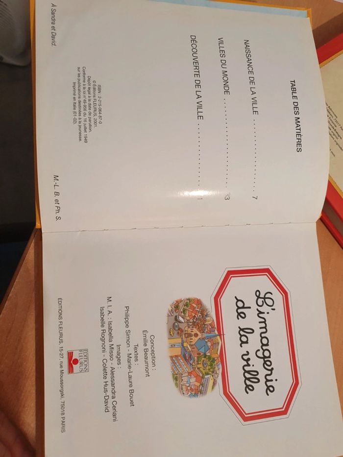 Livre L imagerie de la Ville Fleurus Edition 2001 - photo numéro 9