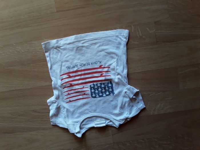 Tee shirt manche courte 1 mois