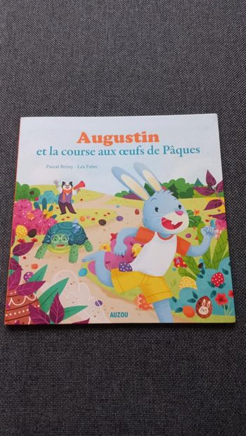 Livre Augustin et la course aux oeufs de pâques