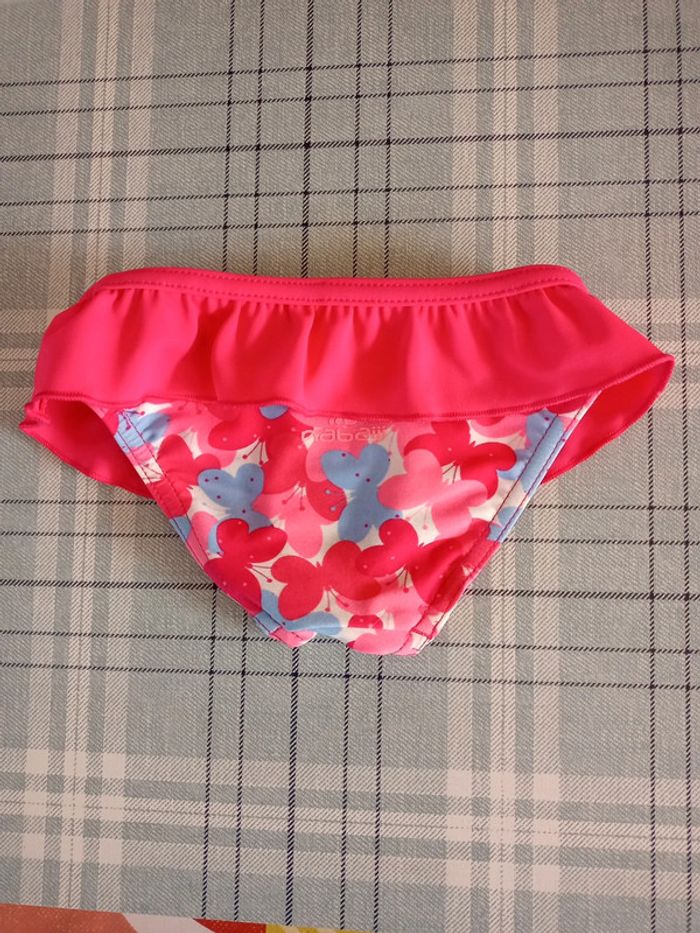 Culotte de maillot de bain fushia 18mois - photo numéro 2